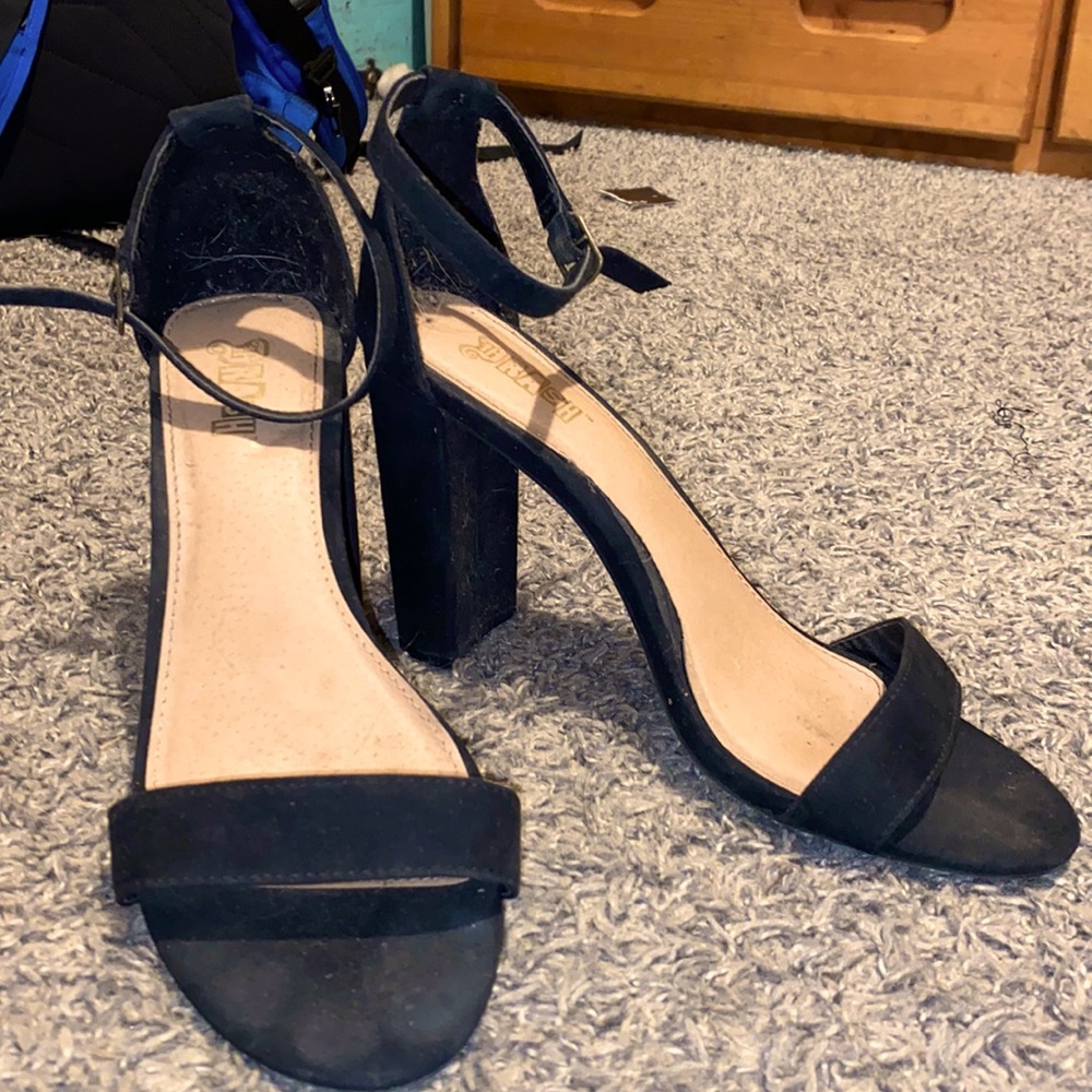 Black heels